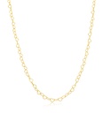 SOLID OPEN HEART LINK CHAIN 3.0MM
