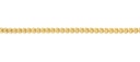 9Y HOLLOW PLAIN TIGHT GATE LINK BRACELET