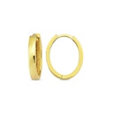 9Y PLAIN OVAL HUGGIE