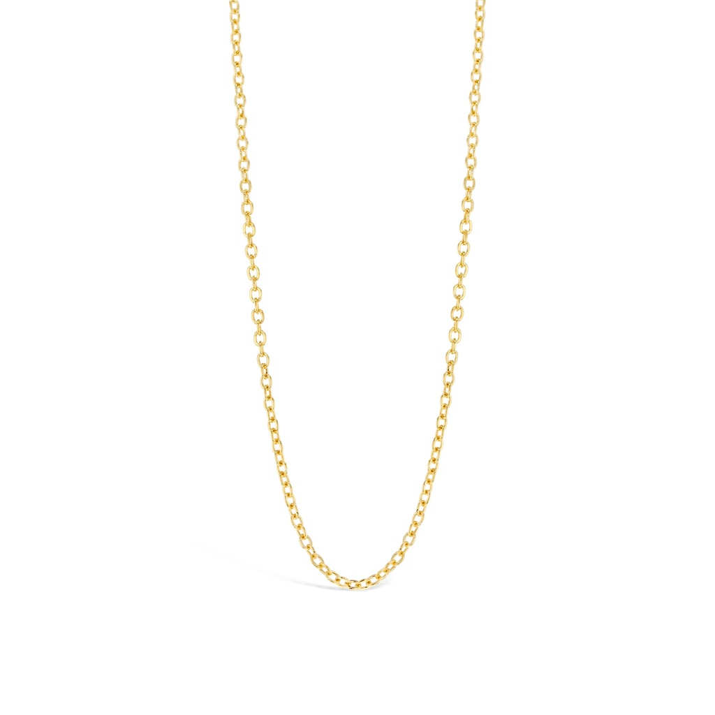 SOLID HAMMERED CABLE CHAIN 1.3MM
