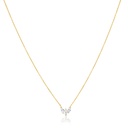 9Y TRIPLE MARQUISE CZ SET NECKLACE