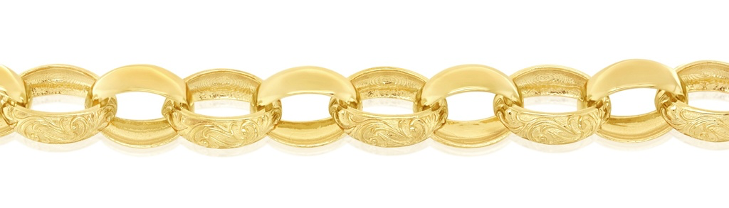 [CTBE OV50 9Y-19CM] SOLID OVAL ENGRAVED BELCHER 11.7MM (9Y, 19CM).webp