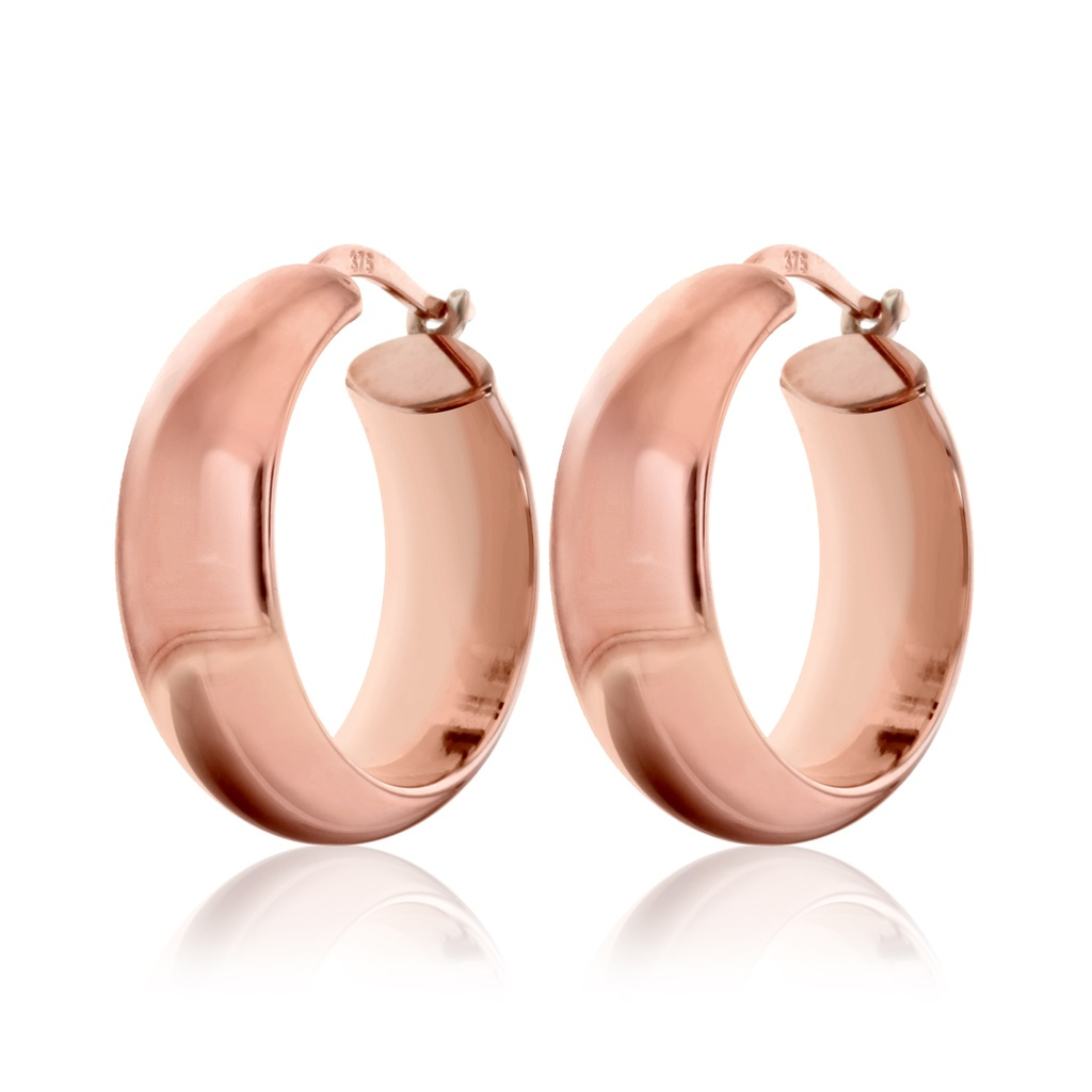 [EAR66-RG] 9R THICK HOOP EARRING.webp