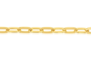 [HD OVCH240 9Y-18CM] SOLID OVAL CABLE HAMMERED 9.5MM WIDE (9Y, 18CM).webp