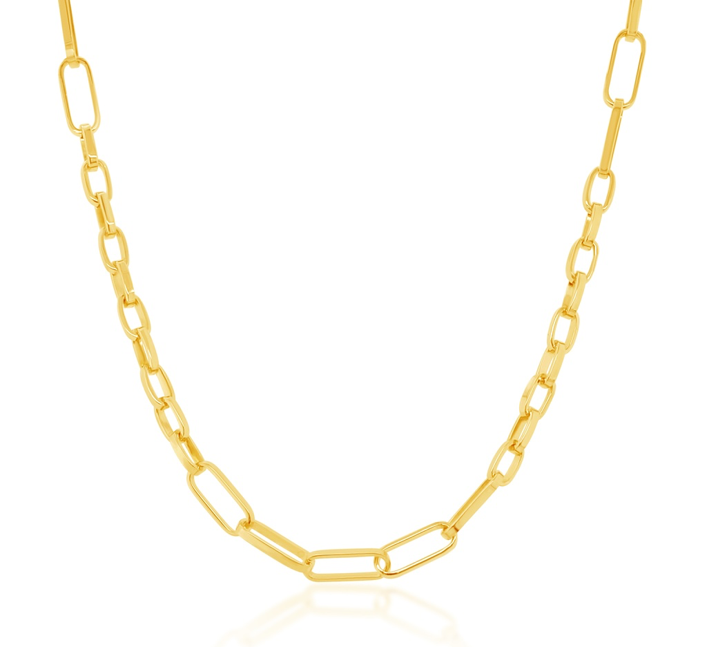 SOLID PAPERCLIP SMALL 5+10 CHAIN (9Y, 18CM).webp