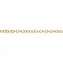 SOLID HAMMERED CABLE CHAIN 1.3MM