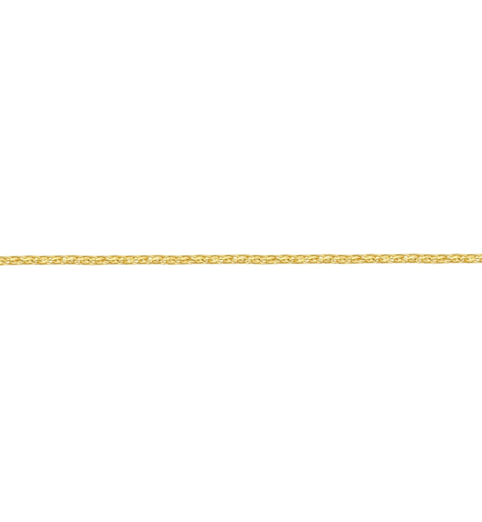 SOLID MAGIC WHEAT CHAIN 040 GAUGE 1.65MM WIDE