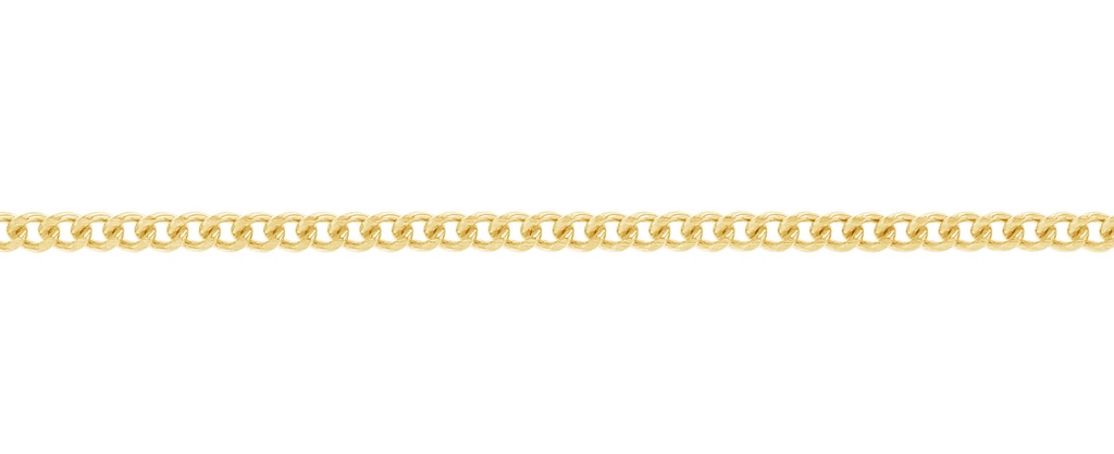 SOLID DIAMOND CUT CURB CHAIN 1.8MM