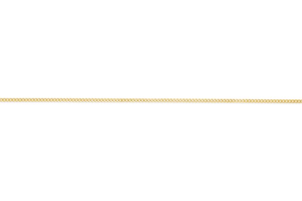 SOLID DIAMOND CUT CURB CHAIN 1.4MM