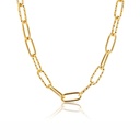 SOLID ROUNDED PAPERCLIP MEDIUM PLAIN & TWIST LINKS