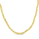 9Y DIAMOND CUT BEAD NECKLACE