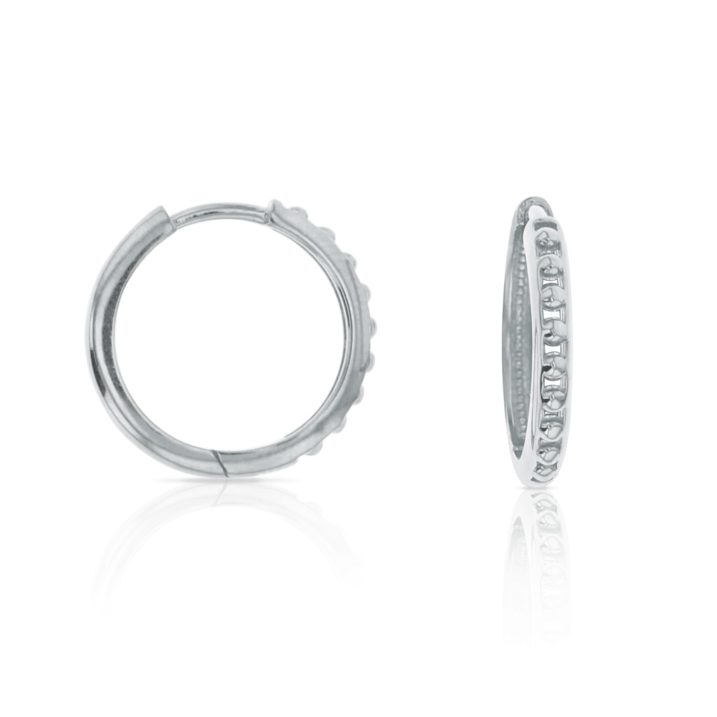 ## 9W BEADED FRONT FINE HUGGIE