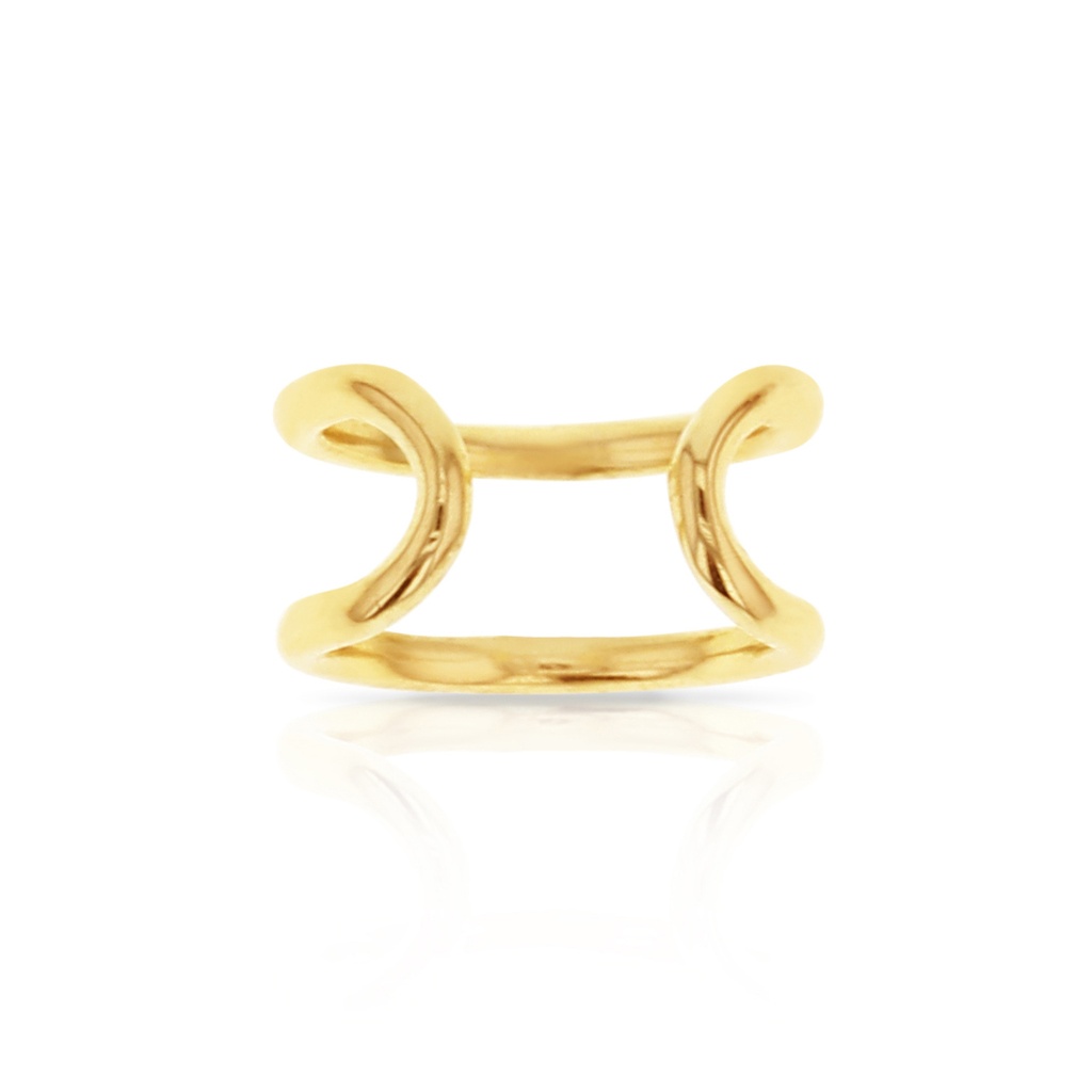 ## 9Y DOUBLE BAR EAR CUFF