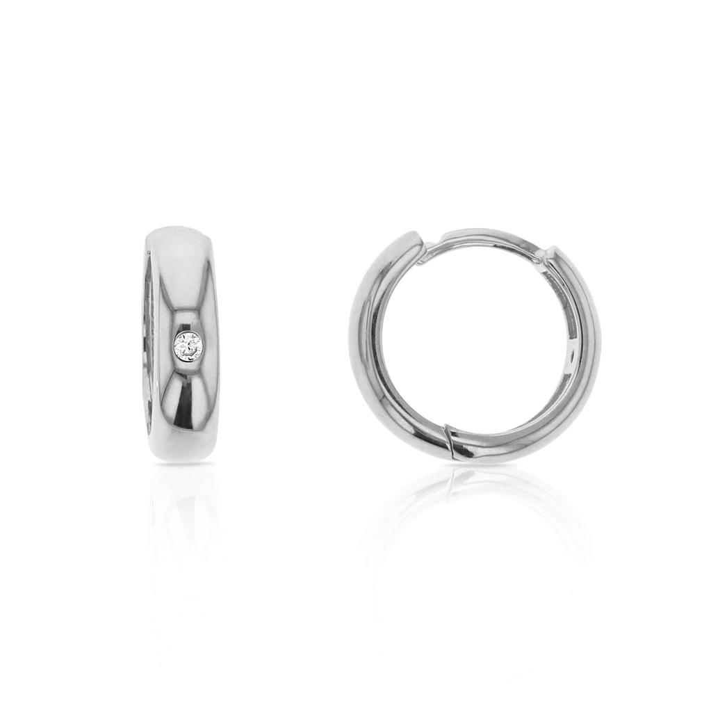 ## 9W HUGGIE W/ SINGLE CZ