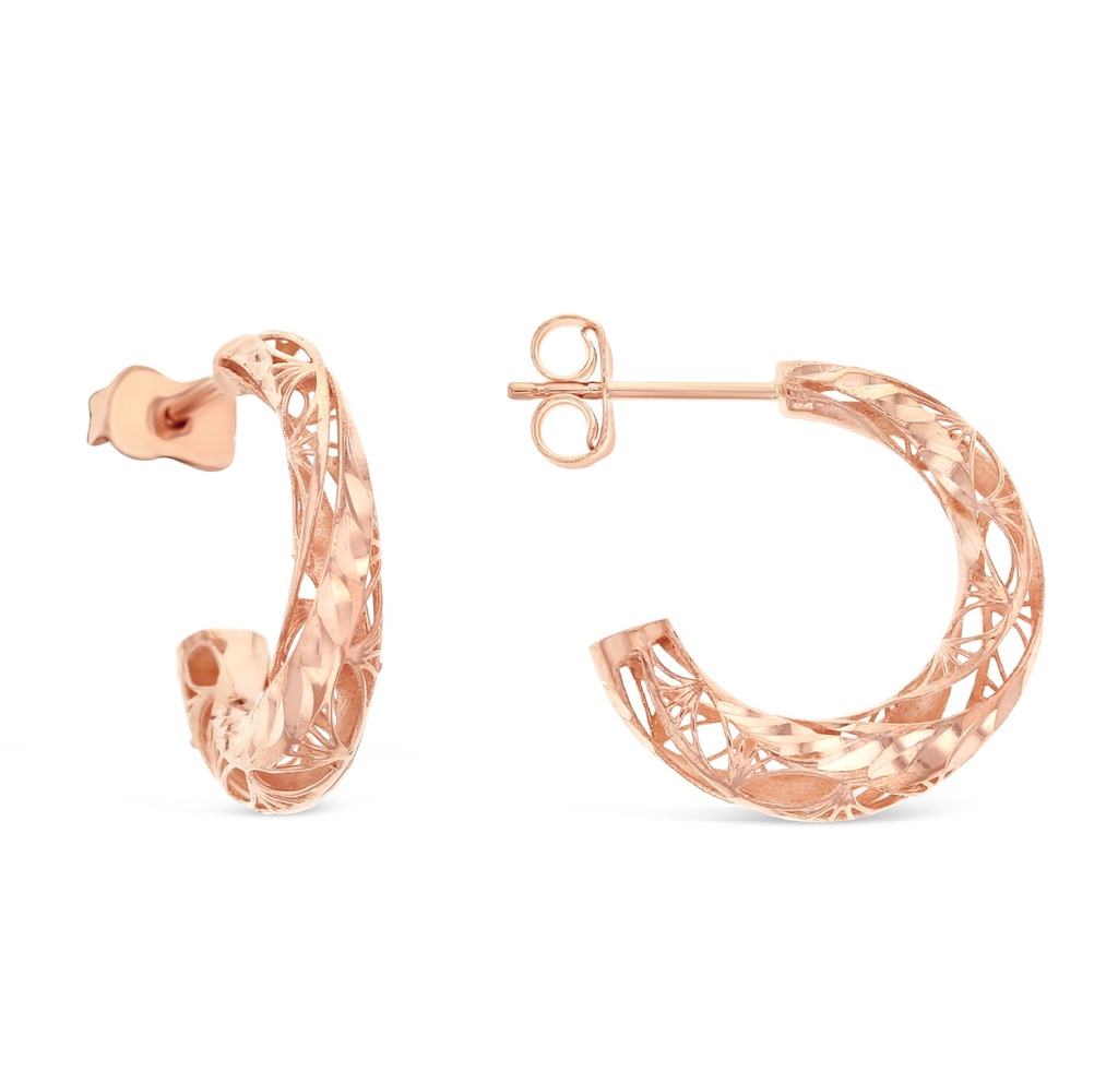## 9R FANCY CUTOUT HOOP STUD