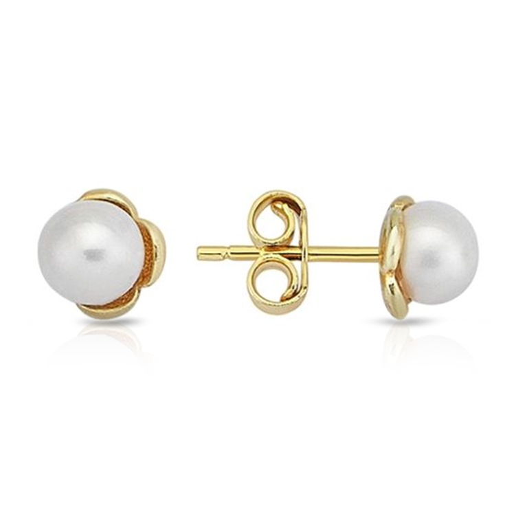 9Y PEARL STUD 5.5MM