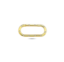 ## 9Y 18.6MM SPACED CZ BORDER OVAL ENHANCER CLIP