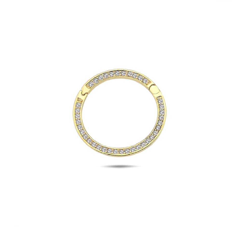 ## 9Y 15.8MM ROUND CZ BORDER ENHANCER CLIP