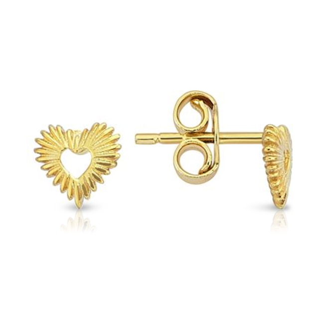 9Y HEART/WINGS STUD