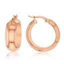 9R THICK HOOP EARRING