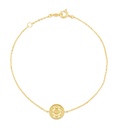 ### 9Y EVIL EYE MEDALLION BRACELET