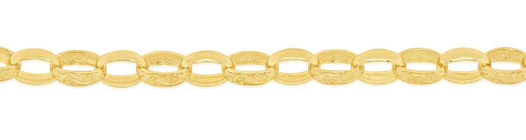 SOLID OVAL ENGRAVED BELCHER 5.6MM