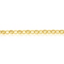 SOLID OVAL ENGRAVED BELCHER 7.5MM