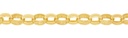 SOLID OVAL ENGRAVED BELCHER 9.0MM