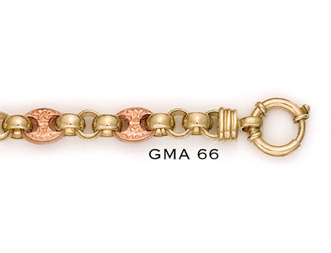 SOLID CASTING BELCHER & HOLLOW MARINER LINK