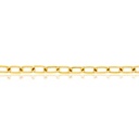 SOLID OVAL CABLE 7.7MM WIDE