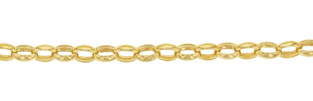 SOLID OVAL PLAIN BELCHER 5.7MM