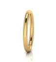 SOLID GOLF 7.5MM BANGLE