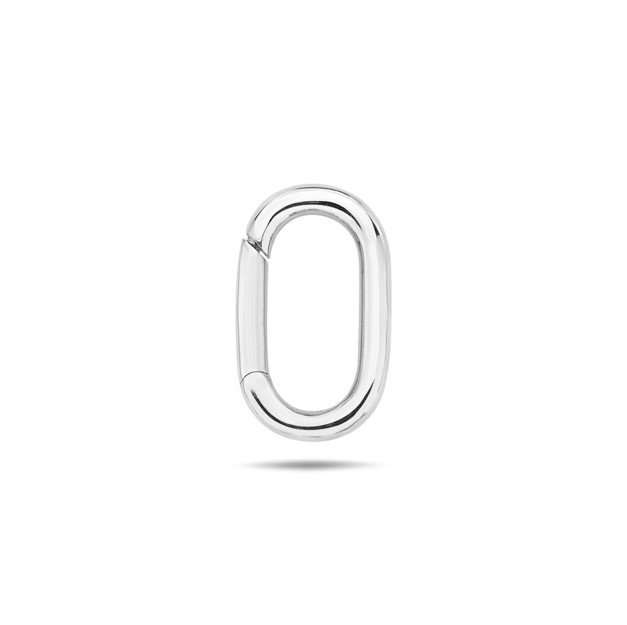 SS 10.7MM ROUNDED OVAL ENHANCER CLIP ***MOQ x5