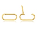 SS 19MM PLAIN OVAL ENHANCER CLIP