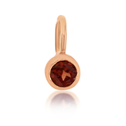 9R MINI GARNET CHARM