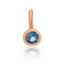 9R MINI LONDON BLUE TOPAZ CHARM
