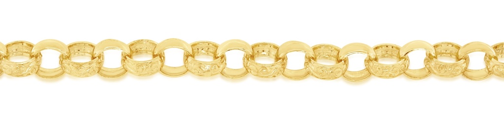 SOLID ROUND ENGRAVED BELCHER 6.3MM