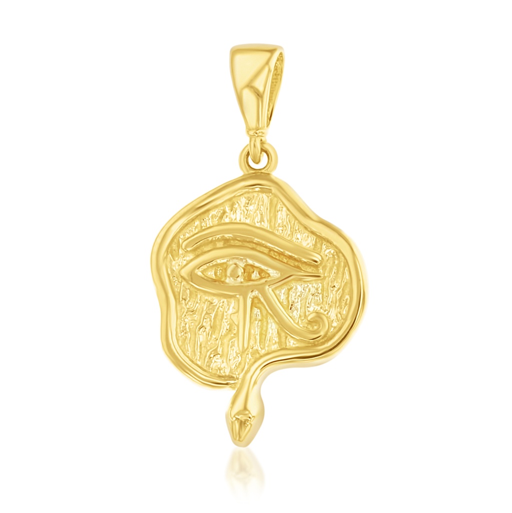 9Y EGYPTIAN SNAKE & EYE PENDANT