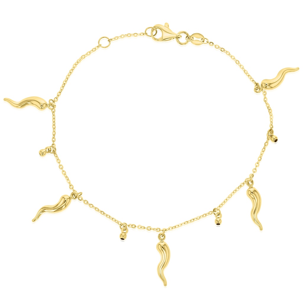 9Y MINI HORN CHILLI HARM BRACELET