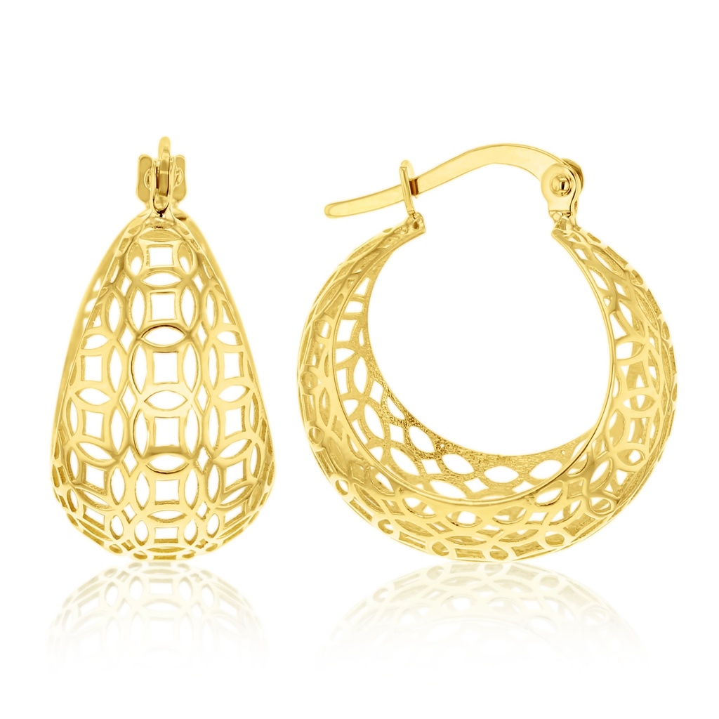 ### 9Y WIDE CUT OUT PATTERN HOOP