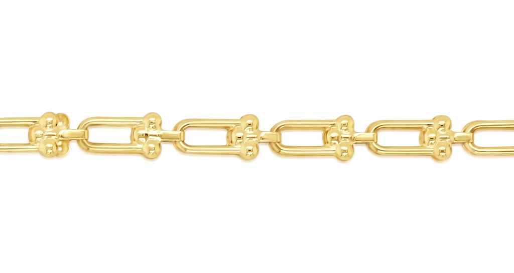 ### 9Y LOCK LINK NECKLACE - AVAILABLE UNTIL SOLD OUT