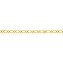 SOLID OPEN CURB - LONG FLAT HANDMADE FILED 6.5MM