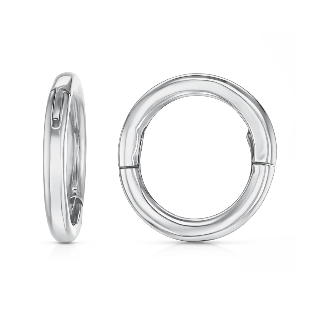 9W PLAIN 6MM MINI HINGED HUGGIE SLEEPER