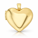 9Y HEART LOCKET PENDANT - LARGE