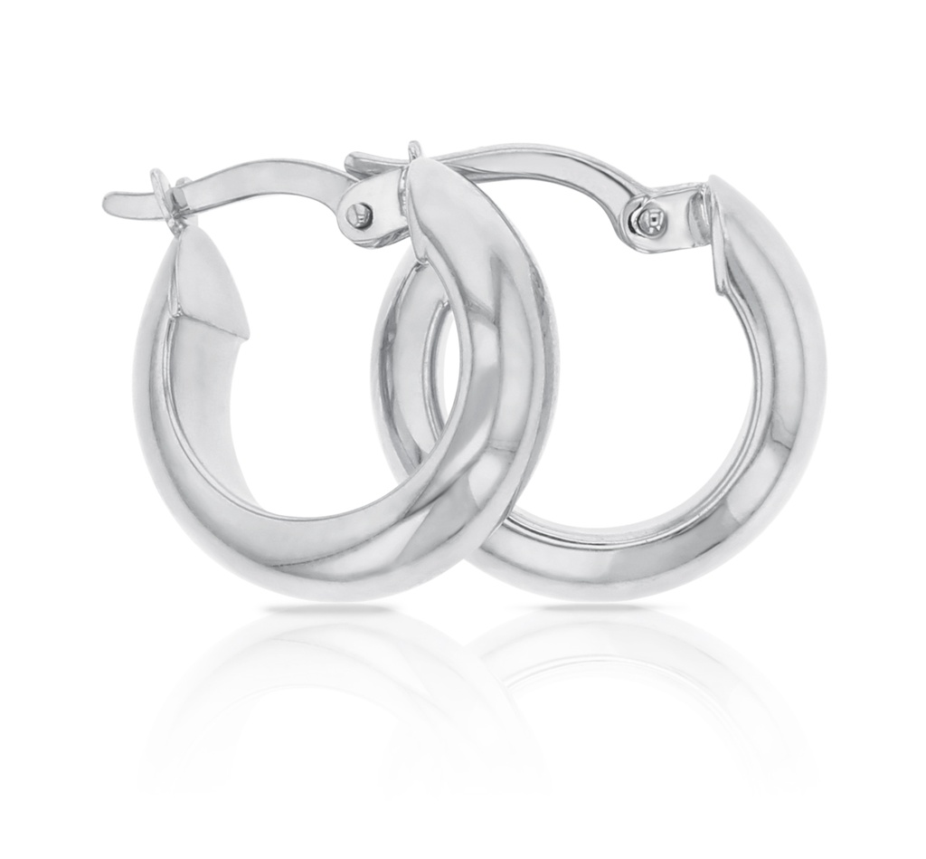 9W DOMED 5X10MM POLISHED HOOP