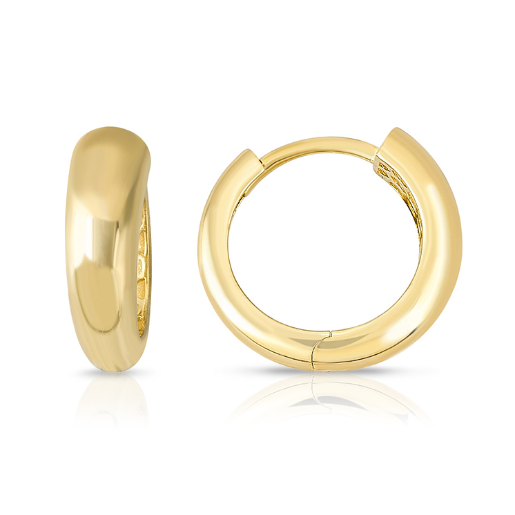 9Y CLASSIC HUGGIE HOOP