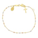 9YWR RELIGIOUS ROSARY BRACELET
