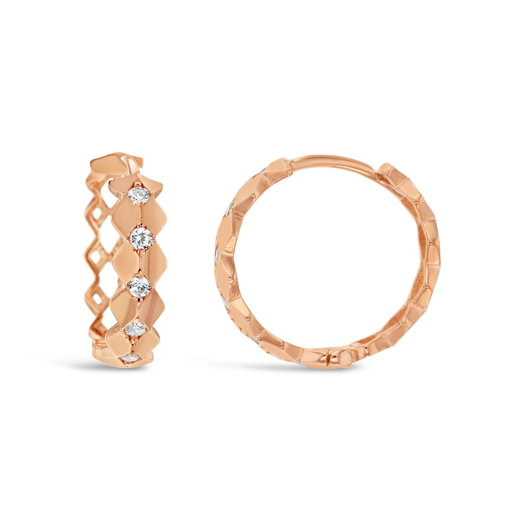 ## 9P 12.5MM CZ DIA CUT HUGGIES