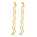 ## 9Y WAVEY OVAL HOOP