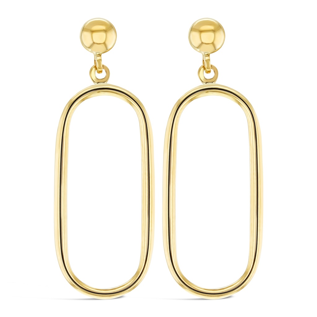 ## 9Y LARGE OPEN OVAL DROP